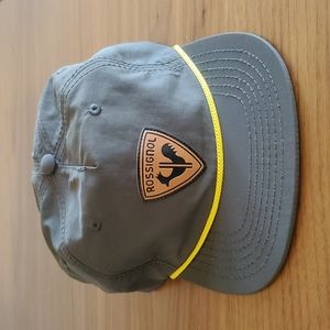 Rossignol snapback flat bill rope hat (unisex)